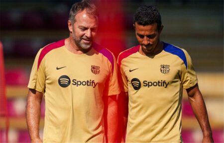 برشلونة يحسم موقفه من عودة تياجو ألكانتارا إلى جهاز فليك