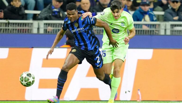 إنتر ميلان يوضح حقيقة مفاوضات برشلونة لضم دومفريس