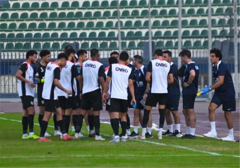 مران الزمالك | ظهور لاعب جديد.. وتقسيمة فنية