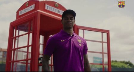 فيديو | برشلونة يعلن تعاقده مع ماركوس راشفورد