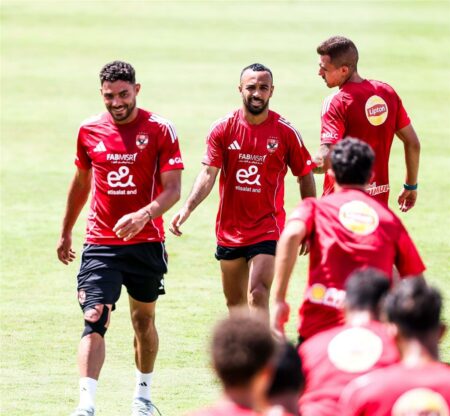 مران الأهلي | تدريبات متنوعة للاعبين.. ومحاضرة فنية من ريبيرو