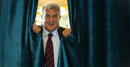 لابورتا يوضح قرار برشلونة بشأن إبرام تعاقدات جديدة وبيع لاعبين بارزين في الصيف