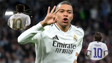 من لعنة أوزيل إلى مودريتش التاريخي.. أي طريق سيسلكه مبابي مع رقم 10 في ريال مدريد؟ من لعنة أوزيل إلى مودريتش التاريخي.. أي طريق سيسلكه مبابي مع رقم 10 في ريال مدريد؟