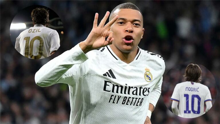 من لعنة أوزيل إلى مودريتش التاريخي.. أي طريق سيسلكه مبابي مع رقم 10 في ريال مدريد؟ من لعنة أوزيل إلى مودريتش التاريخي.. أي طريق سيسلكه مبابي مع رقم 10 في ريال مدريد؟