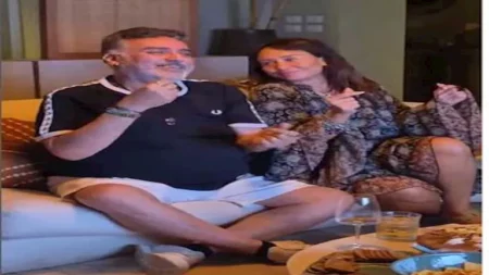 إنجي علي ترقص مع تامر حبيب على أغنية "خطفوني"لـ عمرو دياب (صور وفيديو)