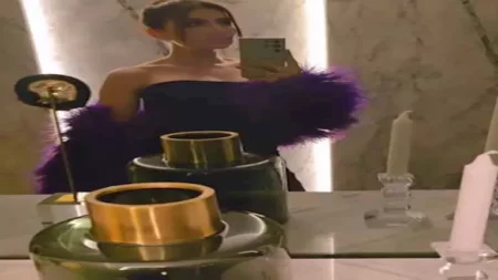 بالفيديو | مي عمر تخطف الأنظار بإطلالة جريئة.. وشيماء سيف تعلق