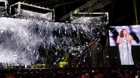 بعد أزمتها الصحية وبكائها على الهواء.. أنغام توجه رسالة مؤثرة لجمهورها بحفل العلمين