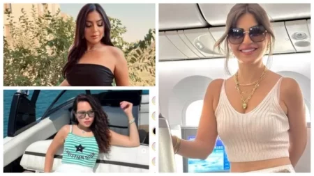 إسراء عبدالفتاح بالمالديف وسلاف فواخرجي في موسكو.. لقطات النجوم خلال 24 ساعة إسراء عبدالفتاح بالمالديف وسلاف فواخرجي في موسكو.. لقطات النجوم خلال 24 ساعة