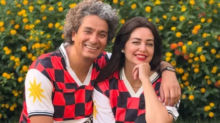 بالصور.. هبة مجدي تحتفل بعيد ميلادها مع زوجها