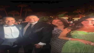 بالصور- ياسمين صبري وعماد زيادة.. نجوم الفن في زفاف حفيد عادل إمام