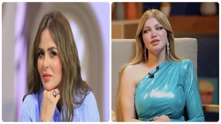 "بجاحة واستسهال".. ياسمين الخطيب تهاجم مها الصغير بسبب لوحات فنانة دنماركية
