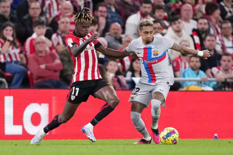 رافينها يوجه رسالة شديدة اللهجة إلى نيكو ويليامز بعد فشل انتقاله لـ برشلونة