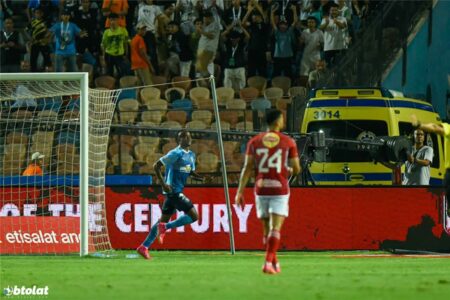 فيستون مايلي: جائزة أفضل مهاجم تعوضني عن لقب الدوري.. وما حققه بيراميدز ليس سهلًا