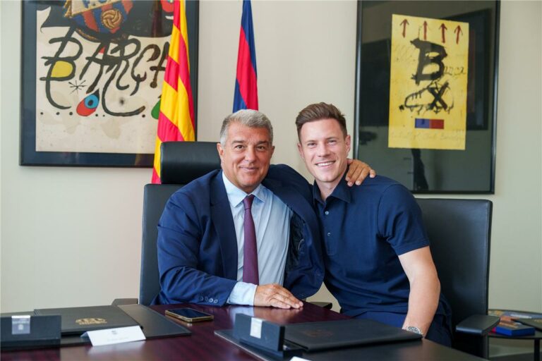 تقارير توضح رد فعل لابورتا تجاه تصرف تير شتيجن السيء مع برشلونة