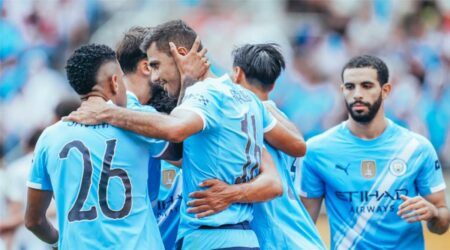 فيديو | لاعب مانشستر سيتي يصل إسبانيا تمهيدًا للفحص الطبي مع ناديه الجديد