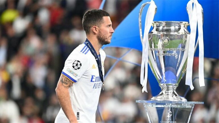 هازارد يوضح سبب اعتزاله مبكرًا ودوره الخفي مع ريال مدريد.. ويكشف: أحببت هذا النادي في صغري هازارد يوضح سبب اعتزاله مبكرًا ودوره الخفي مع ريال مدريد.. ويكشف: أحببت هذا النادي في صغري