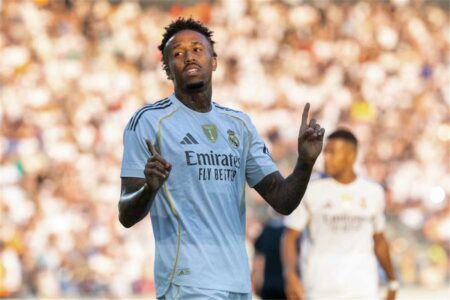 ميليتاو يتحدث عن هدفه في مباراة ريال مدريد وتيرول.. ويقدم وعدًا لـ ألونسو