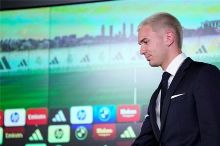 الكشف عن رقم قميص ماستانتونو مع ريال مدريد الكشف عن رقم قميص ماستانتونو مع ريال مدريد