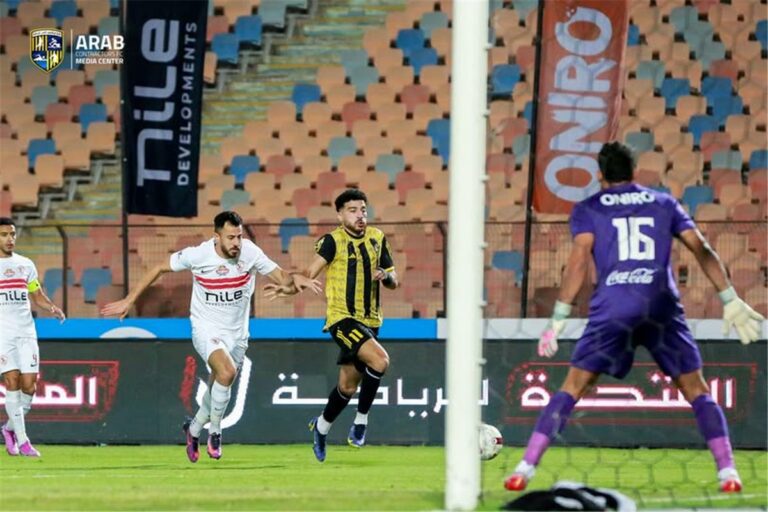 رجل مباراة الزمالك والمقاولون العرب في الدوري المصري