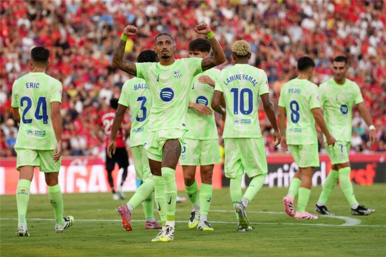 موعد مباراة برشلونة القادمة بعد الفوز على ريال مايوركا في الدوري الإسباني