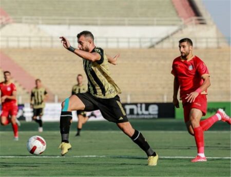 التعادل السلبي يحسم مباراة المقاولون العرب وحرس الحدود