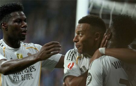 ألونسو يوضح سبب جلوس فينيسيوس بديلًا في مباراة ريال مدريد وريال أوفييدو