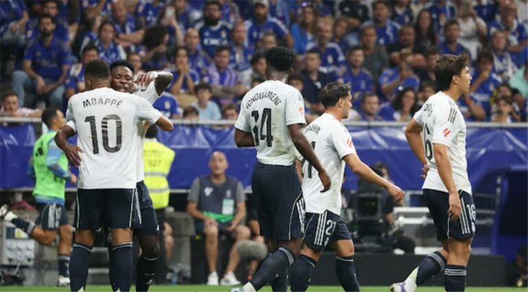 رجل مباراة ريال مدريد وريال أوفييدو في الدوري الإسباني