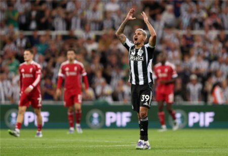 فيديو | برونو جيماريش يسجل هدف نيوكاسل الأول أمام ليفربول فيديو | برونو جيماريش يسجل هدف نيوكاسل الأول أمام ليفربول