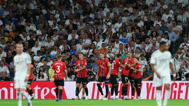 فيديو | موريكي يسجل هدف مايوركا الأول أمام ريال مدريد في الدوري الإسباني