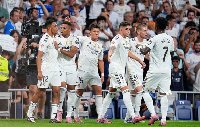 رجل مباراة ريال مدريد ومايوركا في الدوري الإسباني رجل مباراة ريال مدريد ومايوركا في الدوري الإسباني