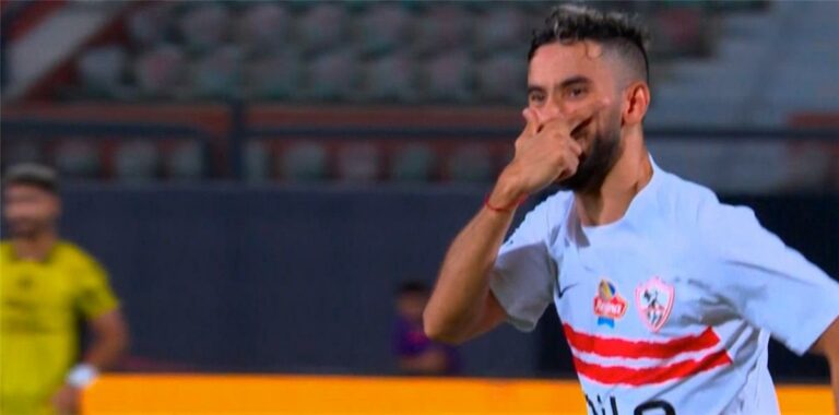 فيديو | ناصر ماهر يسجل هدف الزمالك الأول أمام وادي دجلة