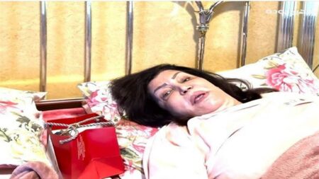 بعد استغاثتها لعدم قدرتها المادية لشراء الأدوية.. لجنة من الثقافة والممثلين تزور