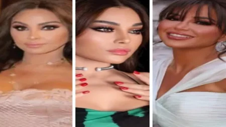 هيفاء وهبي جريئة.. 20 صورة لإطلالات المشاهير في حفل زفاف يمنى