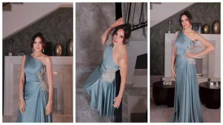 بالصور.. أحدث جلسة تصوير لـ آمال ماهر في الساحل الشمالي