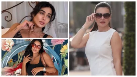 درة أنيقة ومي عمر بفستان قصير.. 10 لقطات لنجوم الفن خلال 24 ساعة