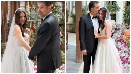 الصور الأولى من حفل الزفاف.. المخرج عثمان أبو لبن يعلن عن زواجه من فتاة خارج الوسط الفني