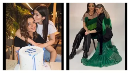 ملك تهنئ شقيقتها ليلى أحمد زاهر بعيد ميلادها: توأم روحي (صور)