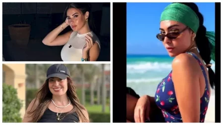 ابنة عمرو دياب جريئة وميرنا نورالدين أمام حمام السباحة.. لقطات نجوم الفن خلال 24 ساعة ابنة عمرو دياب جريئة وميرنا نورالدين أمام حمام السباحة.. لقطات نجوم الفن خلال 24 ساعة