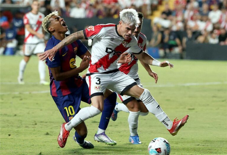 موعد مباراة برشلونة القادمة في الدوري الإسباني بعد التعادل مع رايو فاليكانو