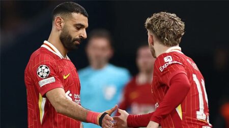 سنتذكرك بأمرين.. محمد صلاح يودع هارفي إليوت برسالة مؤثرة سنتذكرك بأمرين.. محمد صلاح يودع هارفي إليوت برسالة مؤثرة