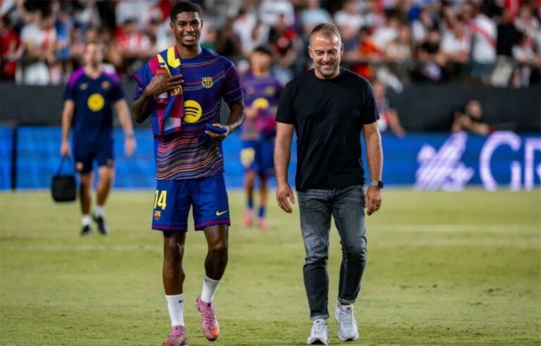 حقيقة رغبة برشلونة في إعادة راشفورد إلى مانشستر يونايتد خلال انتقالات يناير