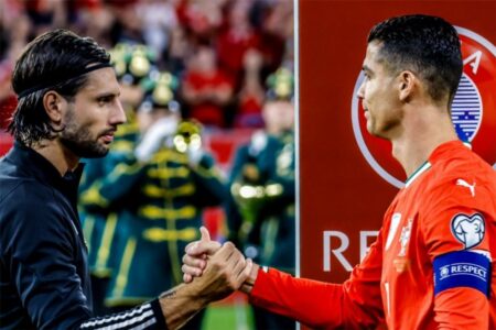 الكشف عن رسالة رونالدو إلى سوبوسلاي بعد مباراة البرتغال والمجر