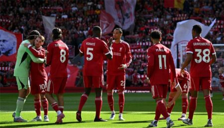 فيديو | صفقة ليفربول القياسية تظهر في التدريبات لأول مرة استعدادًا لـ بيرنلي فيديو | صفقة ليفربول القياسية تظهر في التدريبات لأول مرة استعدادًا لـ بيرنلي