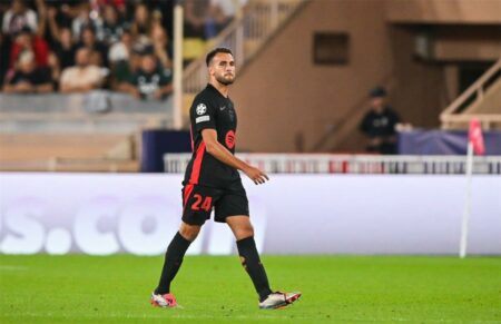 إريك جارسيا يوضح موقفه من التجديد مع برشلونة ويؤكد: اللعب أمام نيوكاسل صعب