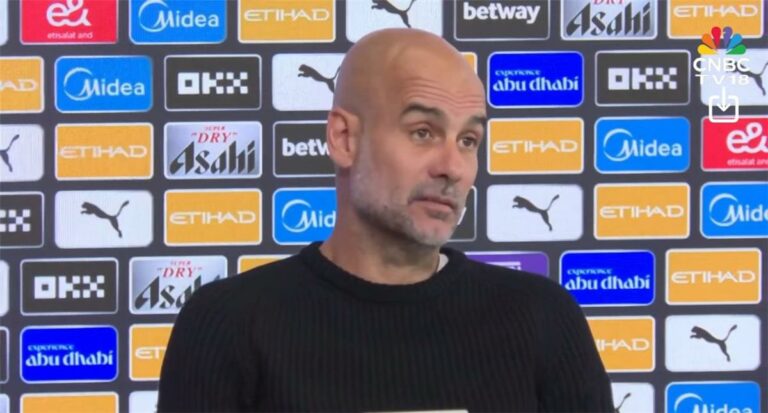 جوارديولا يستفز ليفربول بعد تعاقده مع إيزاك ويوجه رسائل للراحلين عن مانشستر سيتي