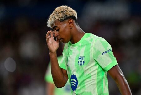 لامين يامال يثير القلق في برشلونة قبل مباراة فالنسيا بـ الدوري الإسباني