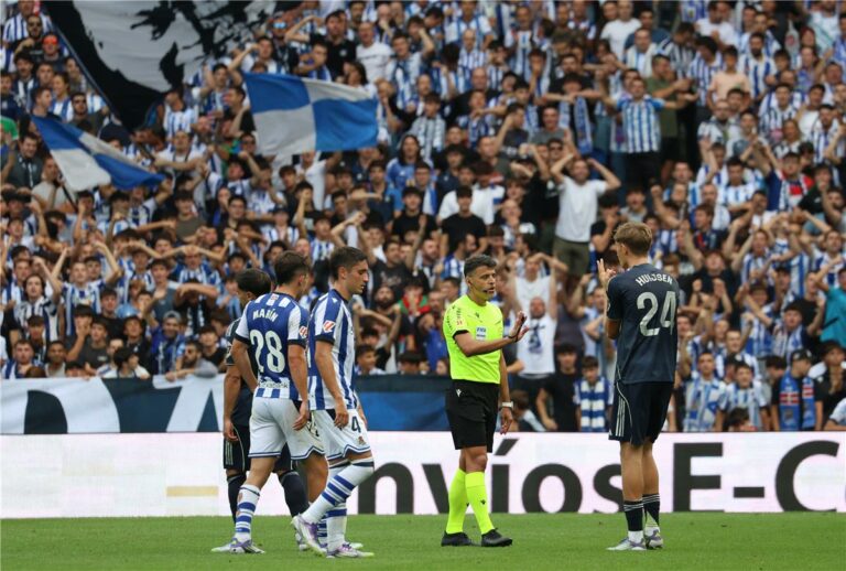 قرار ناري من ريال مدريد بعد الجدل التحكيمي في مباراة ريال سوسيداد قرار ناري من ريال مدريد بعد الجدل التحكيمي في مباراة ريال سوسيداد