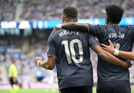 ترتيب هدافي الدوري الإسباني بعد هدف مبابي أمام ريال سوسيداد