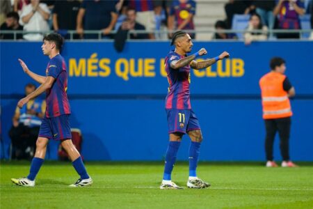 فيديو.. رافينها يسجل هدف برشلونة الرابع أمام فالنسيا فيديو.. رافينها يسجل هدف برشلونة الرابع أمام فالنسيا