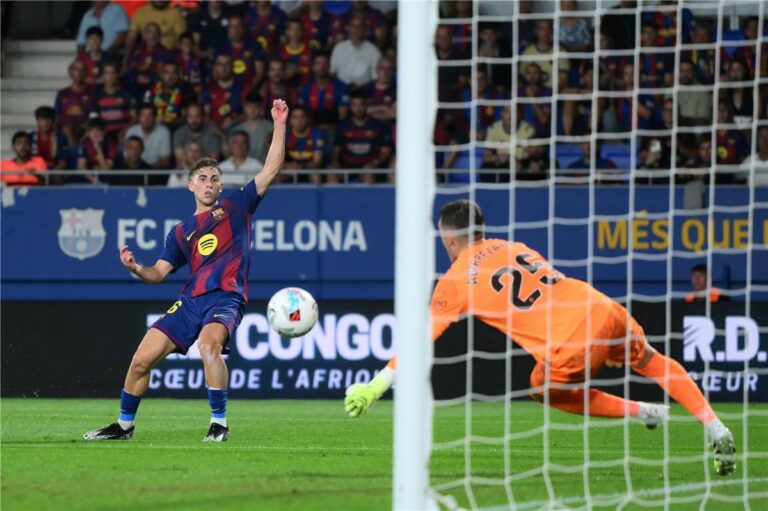 فيديو | فيرمين لوبيز يسجل هدف برشلونة الأول أمام فالنسيا